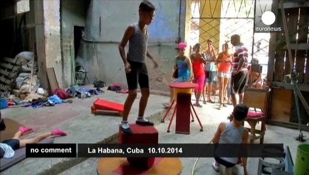 Circus offers young Cubans a chance for a more lucrative future