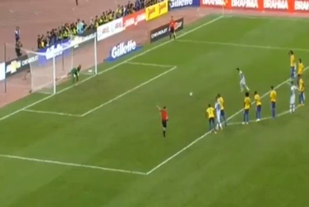 Lionel Messi Penalty Miss ~ Brazil vs Argentina 1-0