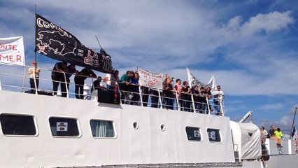 Manif à Groix