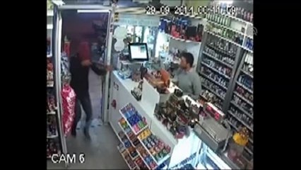Tekirdağ'da Markette Silahlı Soygun Girişimi