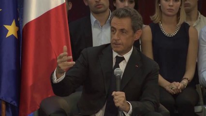 Nicolas Sarkozy s'exprime sur son retour en politique