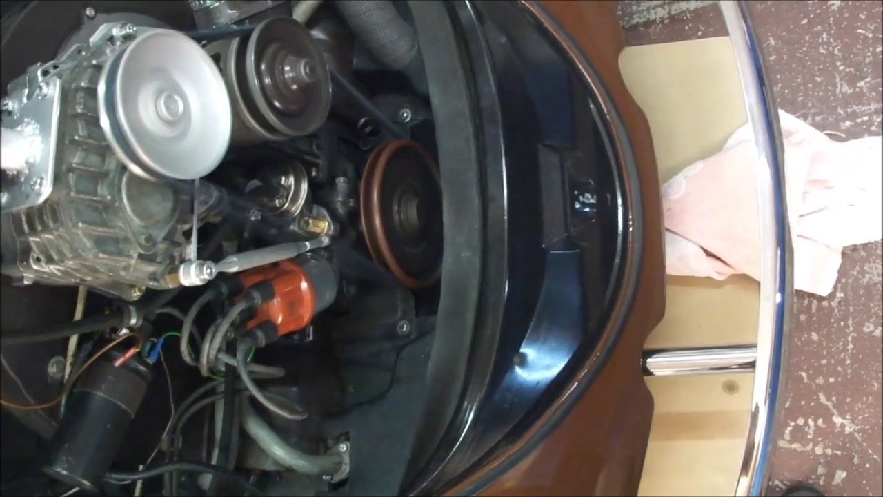 1er demarrage AMR 500 sur cox avec carbu origine