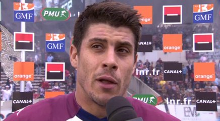 TOP14 - Bordeaux-Castres: Interview Pierre Bernard (BOR) - J9 - Saison 2014/2015