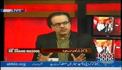 Live With Dr. Shahid Masood – 11th October 2014