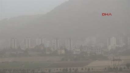 Kahramanmaraş Toz Bulutunun Etkisinde