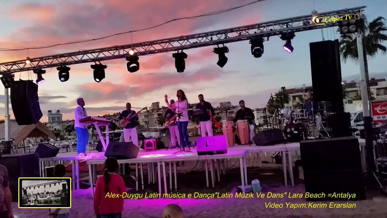 Alex-Duygu Latin música e Dança"Latin Müzik Ve Dans" Lara Beach =Antalya
