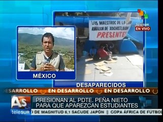 México: procurador y gobernador de Guerrero darán conferencia conjunta