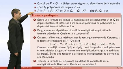 ---Algorithmes - partie 6 - polynômes, complexité d'un algorithme