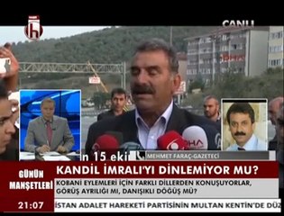 Mehmet Faraç son gelişmeleri değerlendirdi 11 Ekim 2014