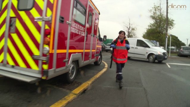 Laëtitia Guinche sapeur-pompier volontaire