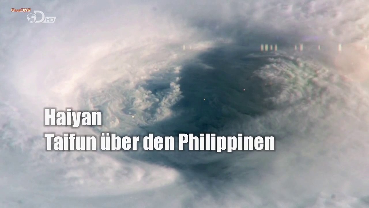 Haiyan Taifun über den Philippinen
