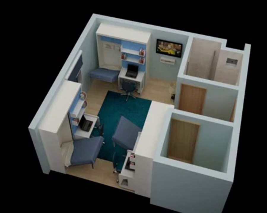 Dharme Mobilya Eskişehir - Yurt Projesi (Studio 5) 006