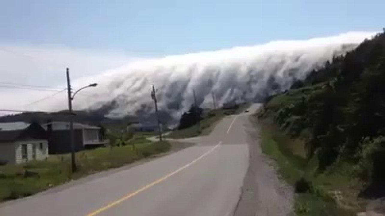 Fog Waves in Canada very nice.