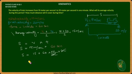 PHY09-KINEMATICS NUMERICAL 3