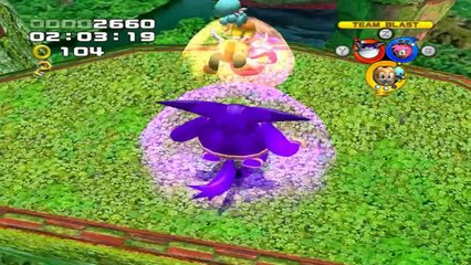 Sonic Heroes - Team Rose - Étape 09 : Frog Forest