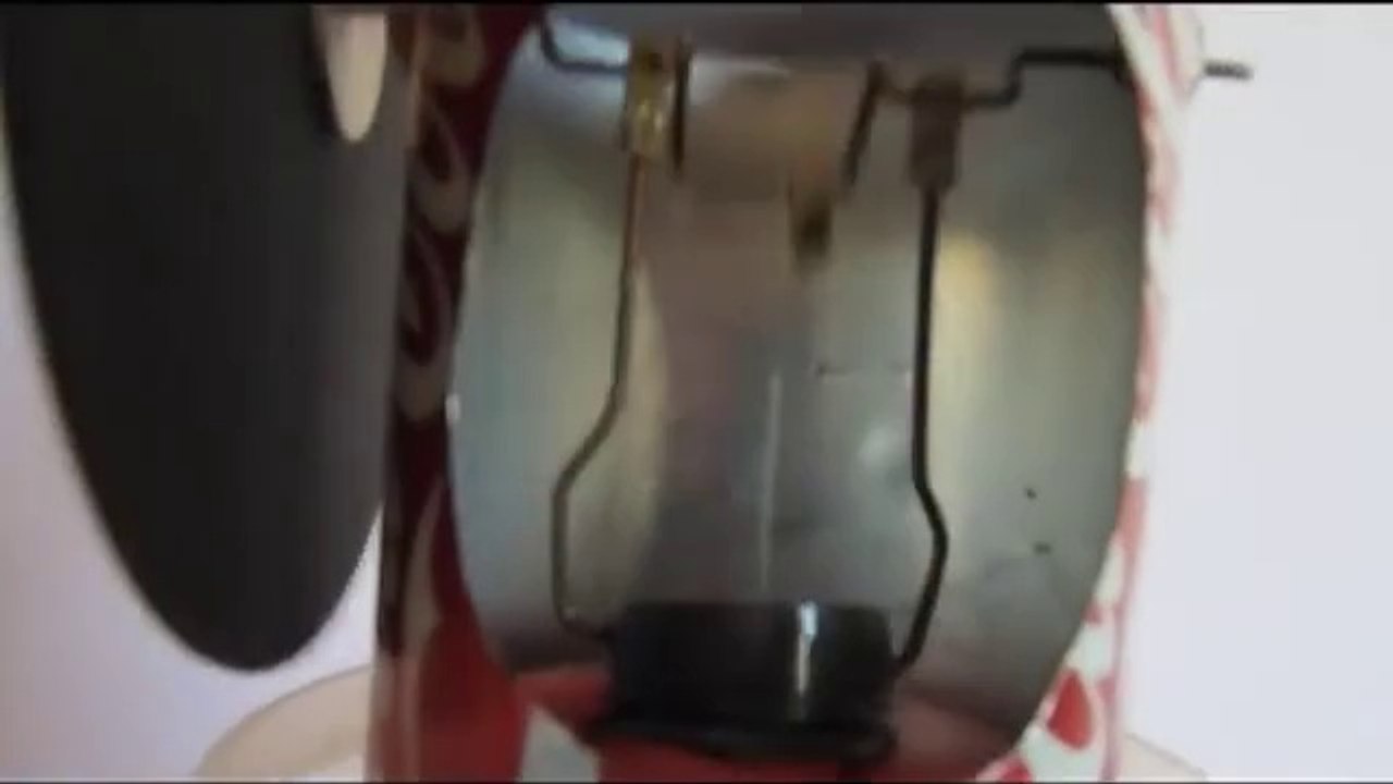 Coca Cola Can engine with cola turbo