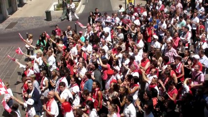 JL en Pro A : Arafat Gorrab chauffe la foule devant la mairie