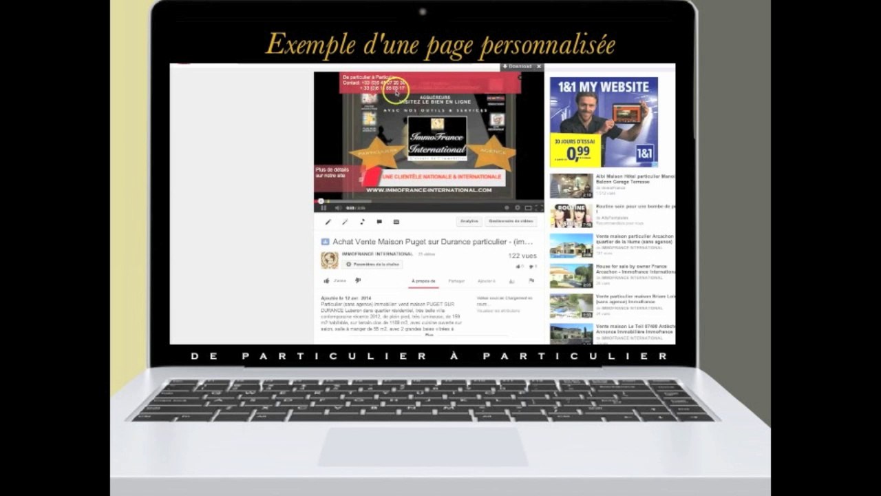 Annonces immobilières internationales entre particuliers, Immofrance International