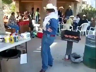 He is introducing new style of cooking hahaha