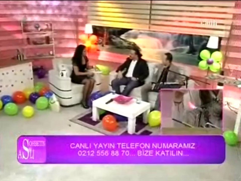 Sergio Canlı Yayında  Ünlü Sunucu ve Manken Aslı Kökçe'nin Konuğu...