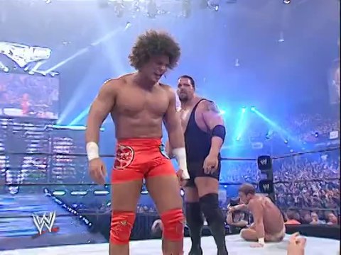WWE Wrestlemania 22 big show y kane vs carlito y chris masters en español latino completo