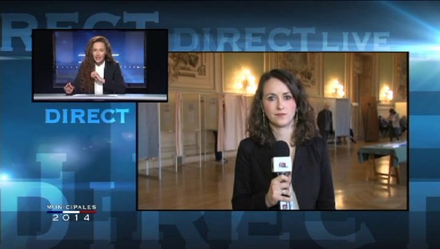 DIRECT - Premier tour des élections municipales - ville de Tours - Mars 2014