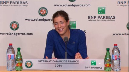 Roland Garros - Garbiñe Muguruza, sin miedo a Sharapova