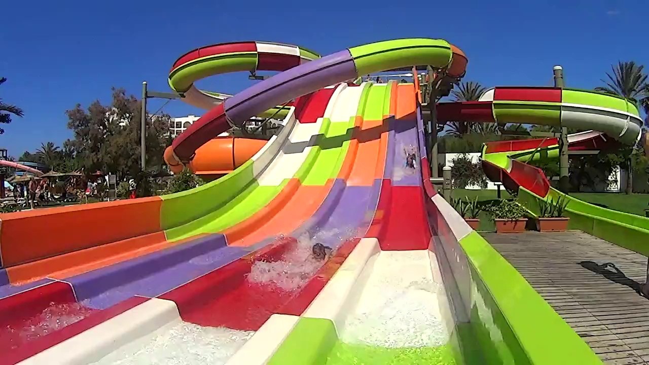 SAHARA BEACH Tunisie 2014 SONY HDR AS 15 descente tobogan