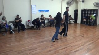 Wil & Jennifer Demonstrating Level 2 Class for Salsa