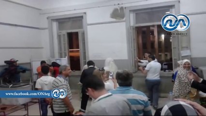شاهد|| عروسان يختتمان تصويت اليوم الثاني بلجنة بالمنوفية