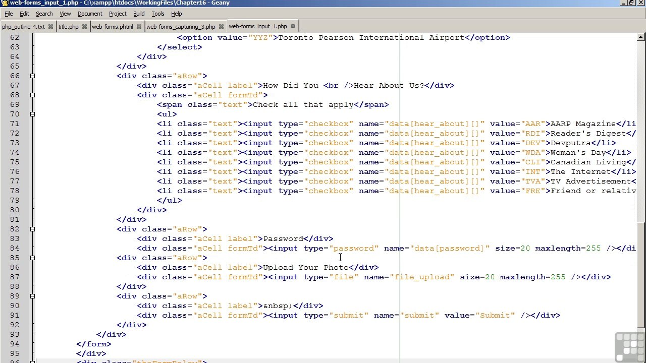 PHP MySQL Training part