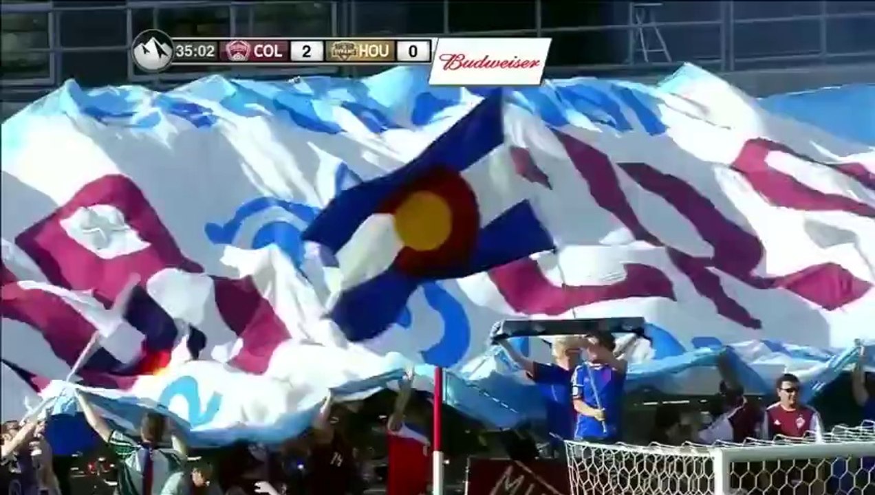 GOAL  Deshorn Brown beats Tally Hall at the far post   Colorado Rapids vs. Houston Dynamo