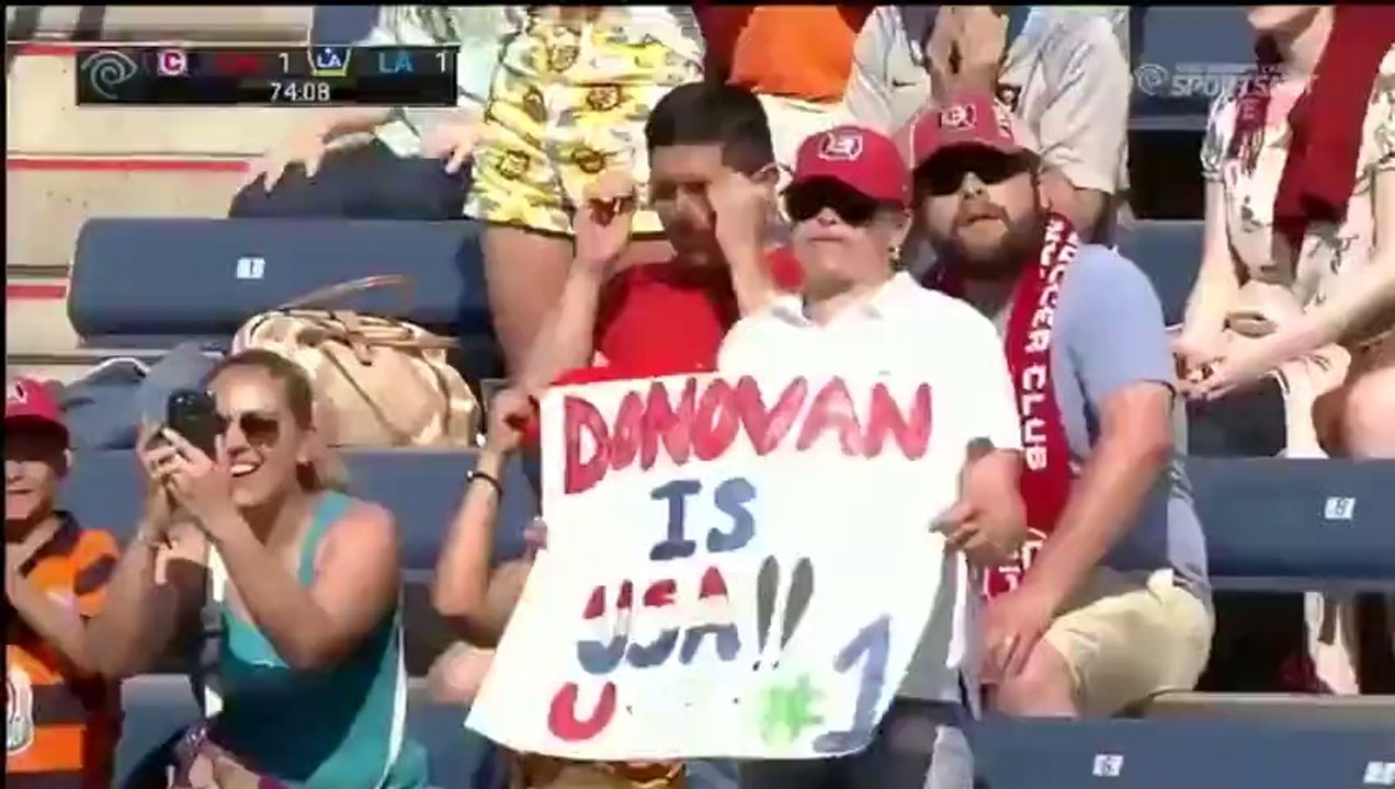 GOAL  Landon Donovan smashes home Rogers' cross   Chicago Fire vs. LA Galaxy