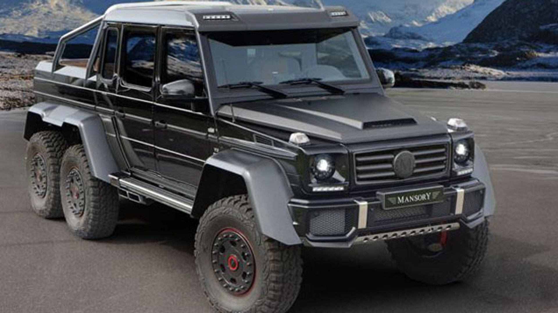 Mercedes Benz G63 6x6 Tuned By Mansory Revealed