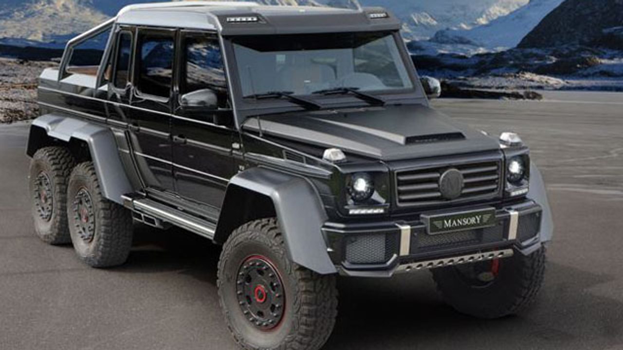 Mercedes Benz G63 6x6 Tuned by Mansory Revealed !