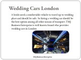 Wedding Car Hire in London - TMJ Business Enterprise