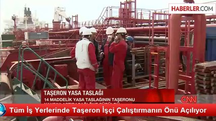 Taşeron Yasasının Detayları Belli Oldu