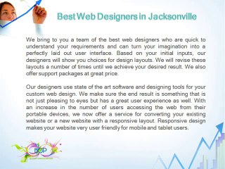 Jacksonville Web Design Company