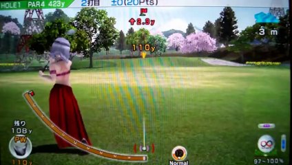 みんゴル6 イーグル 4 (バックスピン+ホーミングショット)