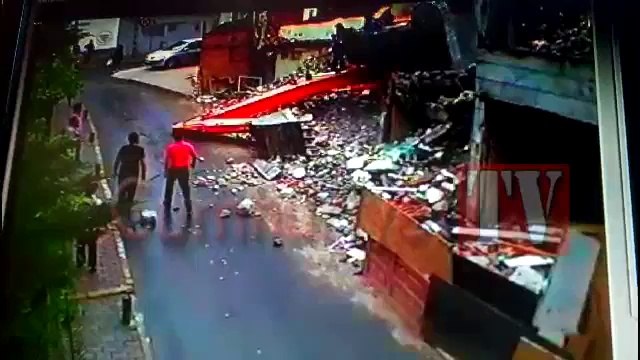 Şişli'de faciadan dönüldü