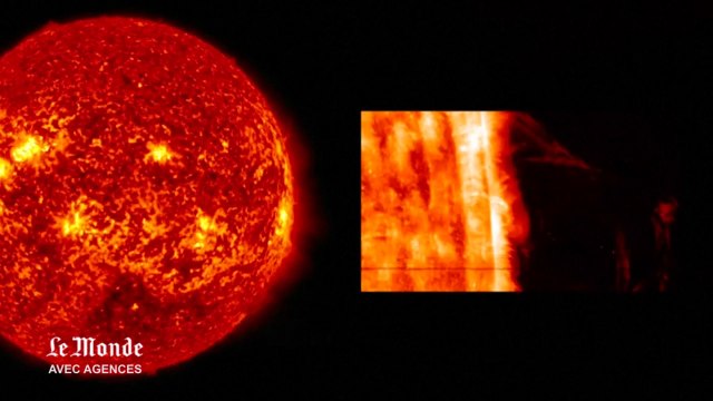 Eruption solaire massive filmée par la NASA