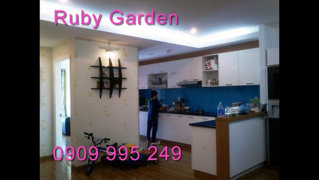 Cho thuê căn hộ chung cư Ruby Garden, 2 phòng ngủ, 87m2, nội thất châu âu