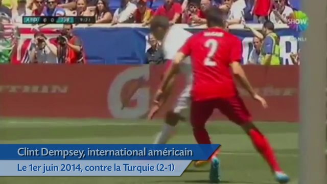 Le petit pont de l’année de l'Américain Clint Dempsey
