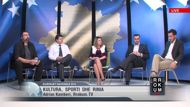 DEBAT: KULTURA, SPORTI DHE RINIA me Shasivar Haxhija (PDK), Iber Alaj (LDK), Fisnik Ismaili (VV), & Burbuqe Bakija-Deva (AAK)