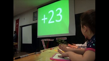 MEGA ARİTMETİK Yöntemi ile 4 işlem çalışması (1. sınıf 2. yıl öğrencimiz Elif Naz TABAK)