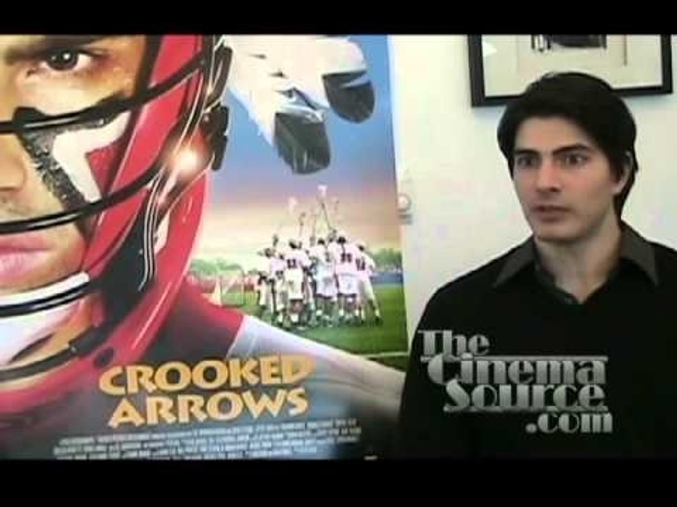 Brandon Routh Interview for the movie Crooked Arrows and Partners the CBS TV Series