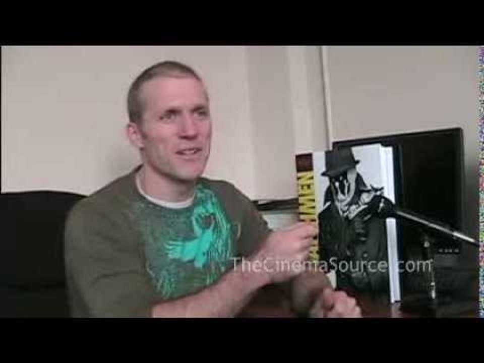 Clay Enos Exclusive Interview for Watchmen at NY Comic-Con '09