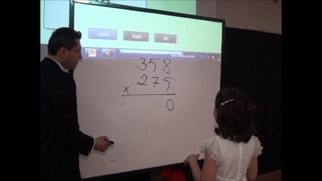 3 x 3 (3 basamaklı 2 sayının çarpımı) MEGA HAFIZA Tekniği ile kısa sürede doğru sonuç ;) (2. yıl öğrencimiz Fatma İpek BALKAN