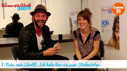 Backstage Interview Zaz by WOTW Festival & Creme21