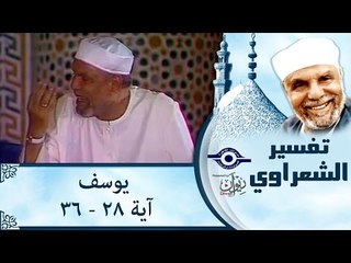 الشيخ الشعراوي: تفسير سورة يوسف، (آية ٢٨-٣٦)